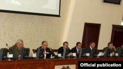 Заседание коллегии при министре обороны, Ереван, 28 октября 2011 г.