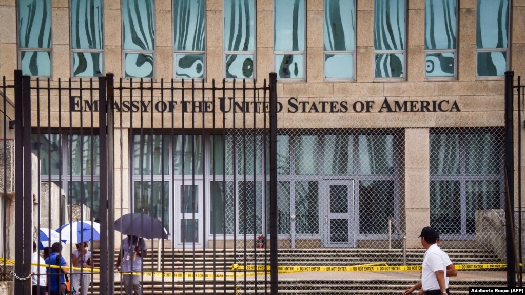 Посольство США на Кубе, сентябрь 2017 года