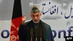 Afghan President Hamid Karzai.