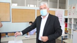 Dragan Čović na biralištu u Mostaru, 4. juli