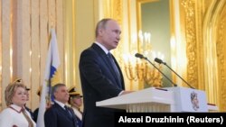 Инаугурация президента России Владимира Путина, 7 мая 2018 года 