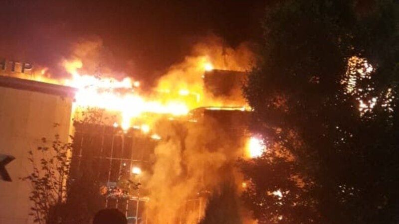 Прокуратура назвала причину пожара в ТЦ в Грозном
