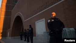 Masa të sigurisë gjatë mbajtjes së seancës ndaj Tsarnaev 