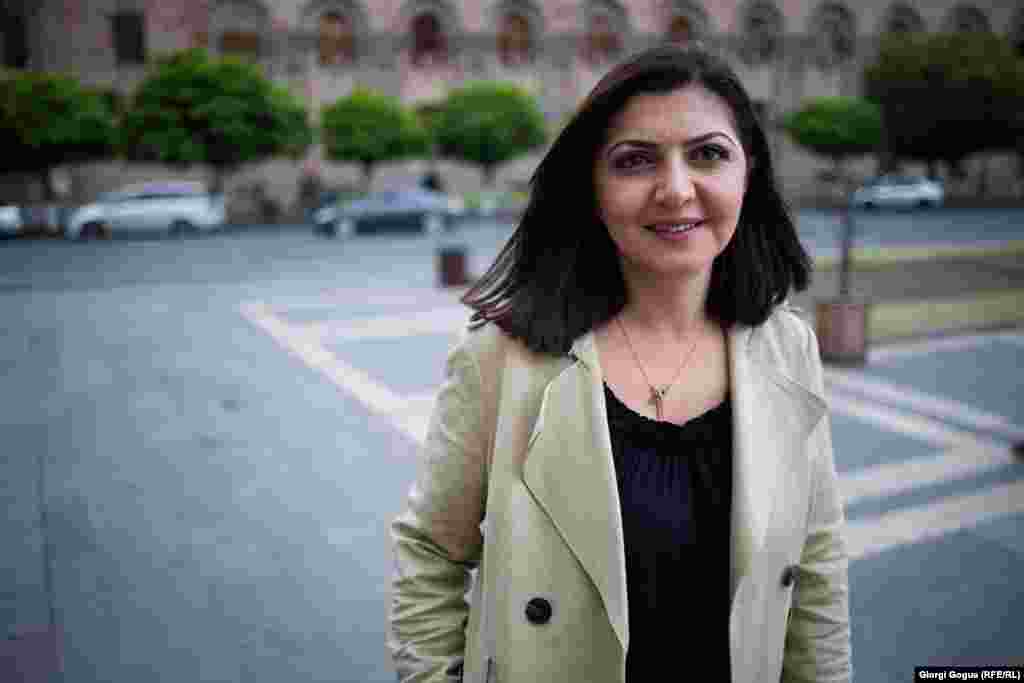 Elen Asatryan, political analyst Glendale, California, United States &ldquo;We were also organizing [demonstrations] back in Glendale, because there is a large Armenian-American community there. It was all very uplifting. Many of us cried many happy tears.&rdquo;