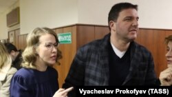 Максим Виторган и Ксения Собчак (архивное фото)