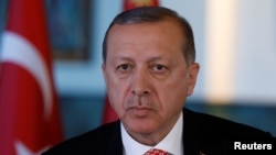 Президент Турции Реджеп Эрдоган (25 апреля 2017 г.)