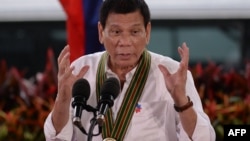 Filippin prezidenti Rodrigo Duterte, 4 oktyabr 2016