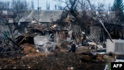 Зруйнований будинок на Луганщині, ілюстративне фото 
