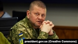 Valeriy Zaluzhniy, commander-in-chief of the armed forces of Ukraine (file photo)
