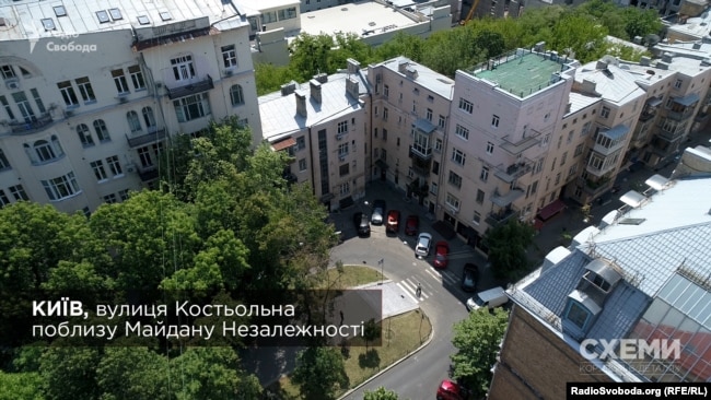 Будинок на Костьольній у центрі Києва, в якому Конохов придбав квартиру на 55 квадратів
