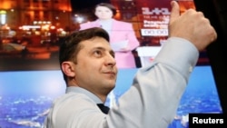Кандидат в президенты Украины Владимир Зеленский