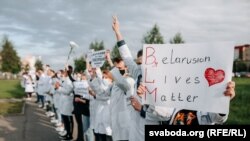 Belarus, solidaritate a cadrelor medicale cu protestatarii