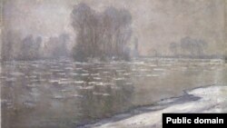 Клёд Манэ «Крыгі. Ранішні туман» (1894)