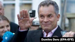 Vladimir Plahotniuc, liderul PD, în timpul alegerilor parlamentare din 28 noiembrie 2010