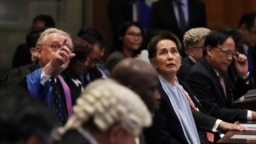 خانم آنگ سان سو چی، امروز چهارشنبه در دیوان بین‌المللی دادگستری 
