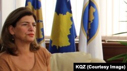 Валдете Дака, претседателка на Централната изборна Комисија на Косово