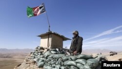 Опорный пункт сил безопасности Афганистана. Иллюстративное фото.