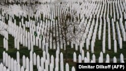 Bosnia, memorialul de la Srebrenica, 21 noiembrie 2017 