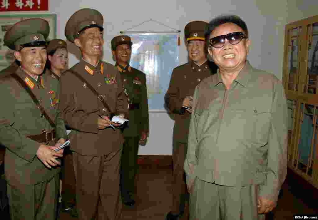 After the death of Kim Il Sung in 1994, his son Kim Jong Il (pictured, right) took over a regime that was a menace mostly to its own people. But the situation was about to become more dangerous.