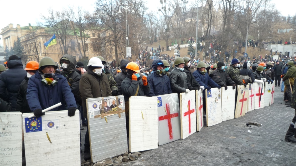 Chaos In the Streets Of Kyiv