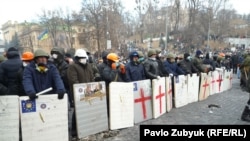 Хаос на улицах Киева