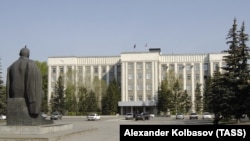 Здание правительства Хакасии, архивное фото