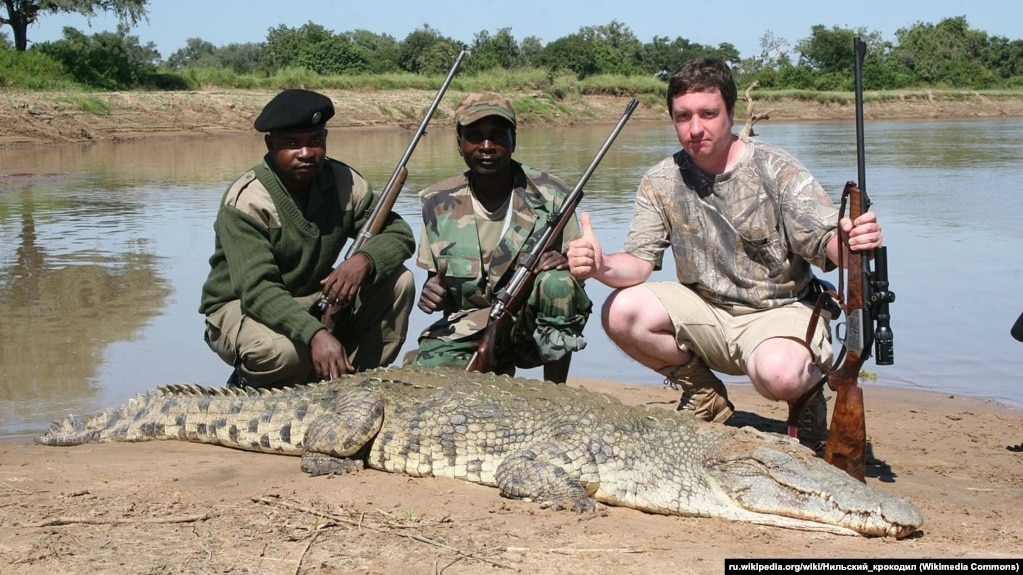 Aleksander Shilin's social-media accounts featured numerous photographs of him in exotic locations, standing with rifle in hand over the carcasses of big-game animals.