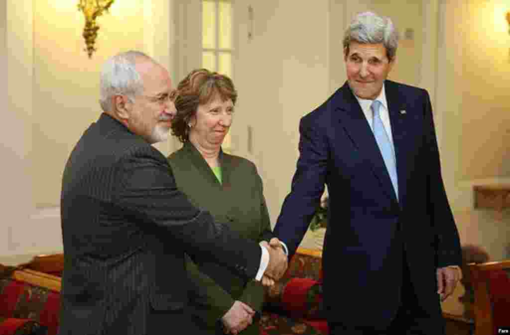 جان کری، جواد ظریف و کاترین اشتون در وین؛ آیا قفل مذاکرات هسته&zwnj;ای باز خواهد شد؟ 