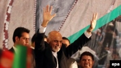 Новый президент Афганистана Мохаммад Ашраф Гани Ахмадзай. Кабул, 22 сентября
