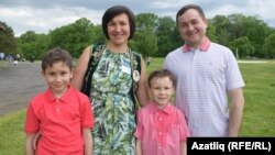 Сулдан: Даут, Гөлшат, Рәсүл һәм Рафил Якуповлар, Вашингтон Сабантуе, 29 апрель 2019