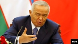 Өзбекстан президенті Ислам Каримов.