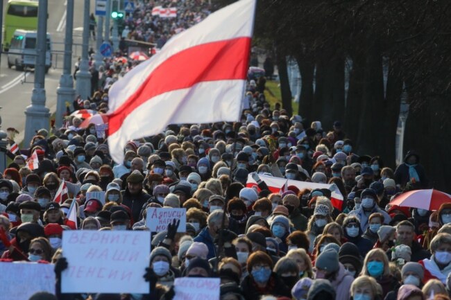 Marcia dei pensionati, 9 novembre