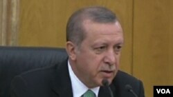 Турскиот претседател Реџеп Таип Ердоган. 