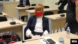 Архивска фотографија - Обвинителката Вилма Русковска во Суд за случајот „Рекет“