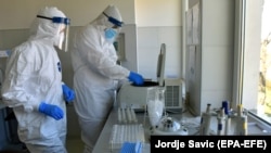 صربیا کې د کرونا ویروس د تشخیص لابراتوار
