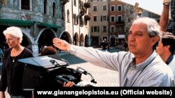 Vittorio Storaro çəkiliş zamanı.