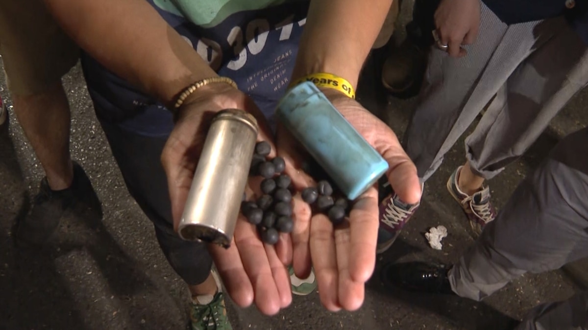 The Bloody Toll Of Rubber Bullets In Georgia's Street Protests