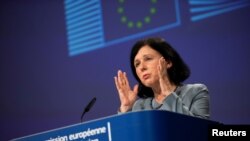 Comisarul european pentru valori și transparență, Vera Jourova