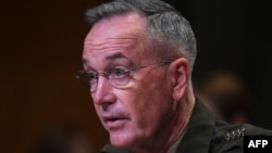 U.S. Chairman of the Joint Chiefs of Staff Joseph Dunford (file photo)