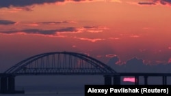 Керченский мост, архивное фото