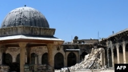 Значних пошкоджень зазнала мечеть Омейядів в Алеппо (архівне фото, квітень 2013 року)