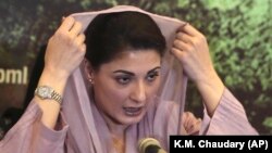 د پاکستان د مسلم لیګ ګوند مرستیاله مریم نواز