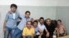 Armenia -- Seven activists of Armenian National Congress (HAK) pictured in police custody, Yerevan, 09Aug2011