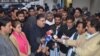 FILE: Nawab Sanaullah Zehri speaking to the media in Quetta, Balochistan