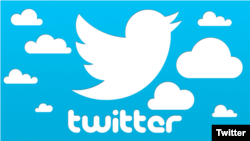 Лого сети Twitter.
