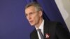 NATO Secretary-General Jens Stoltenberg in Bulgaria on March 1. 