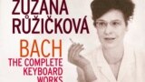 Zuzana Ruzickova pe coperta ediției complete Bach publicată de Warner Classics