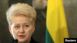 Președinta lituaniană Dalia Grybauskaite