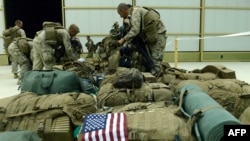 File photo of U.S. troops in Kandahar Afghanistan.