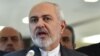 Iranian Foreign Minister Mohammad Javad Zarif talks to reporters in Tokyo on May 16. 